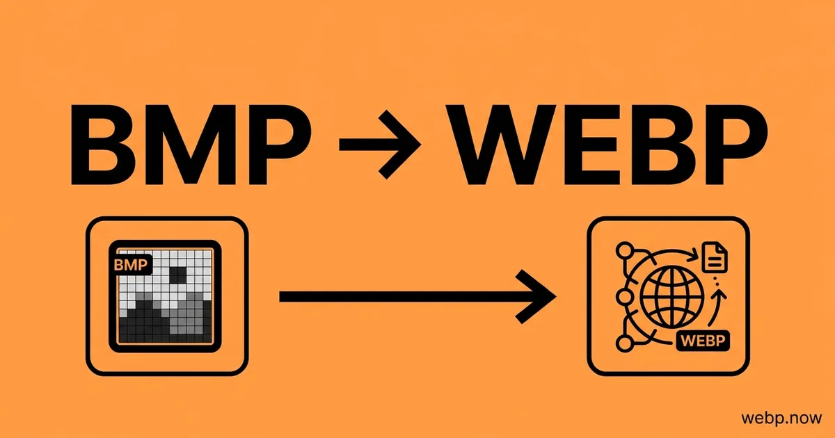 Convert BMP to WebP Online Free