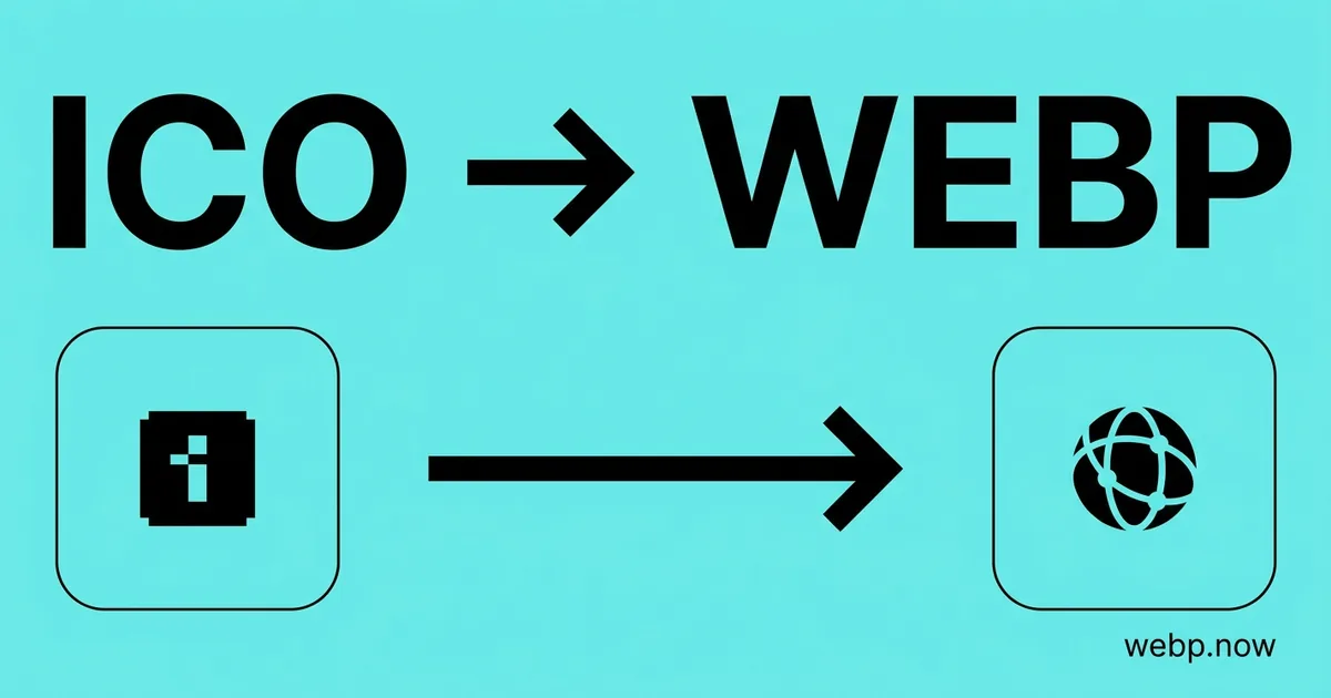 Convert ICO to WebP Online Free