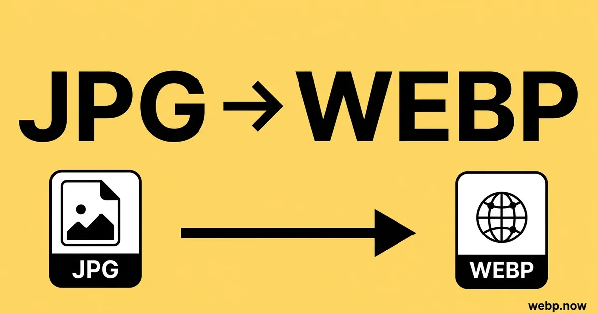 Convert JPG to WebP Online Free