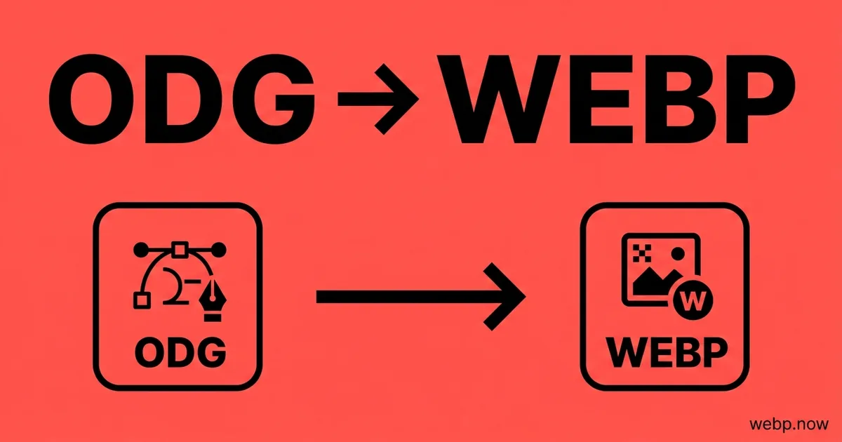 Convert ODG to WebP Online Free