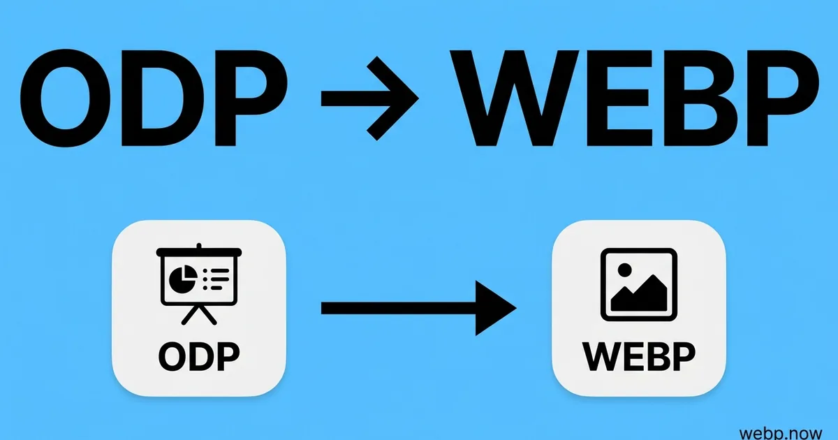 Convert ODP to WebP Online Free
