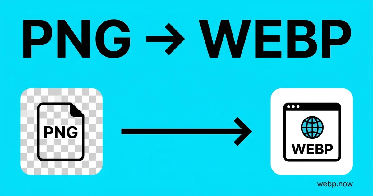 Convert PNG to WebP Online Free