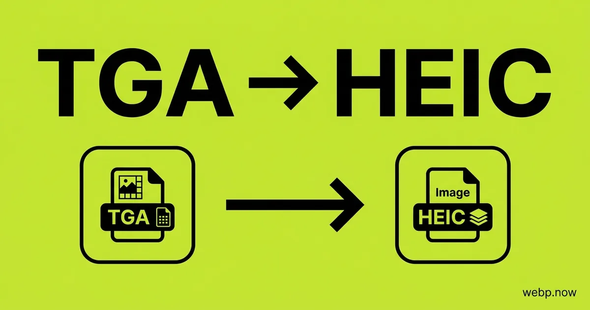 Convert TGA to WebP Online Free