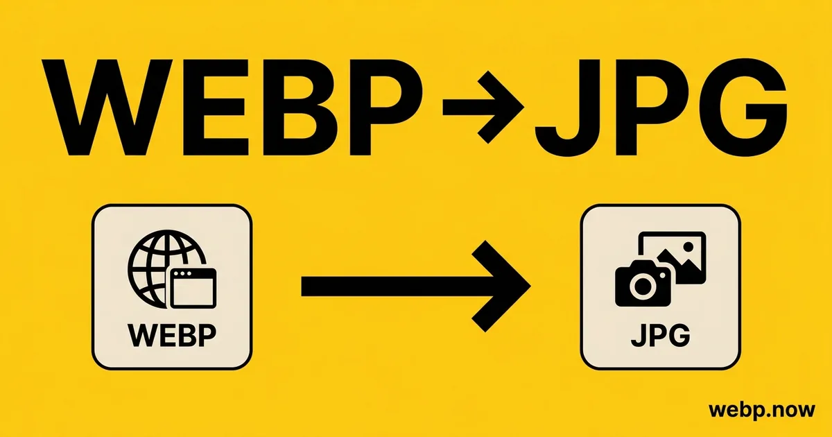 Convert WebP to JPG Online Free
