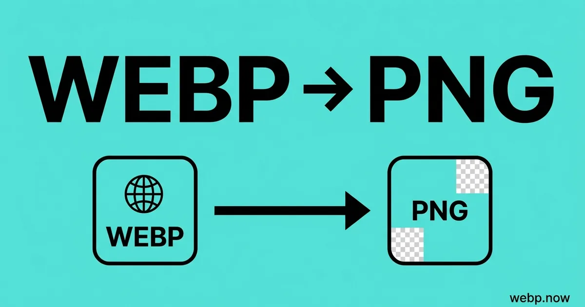 Convert WebP to PNG Online Free