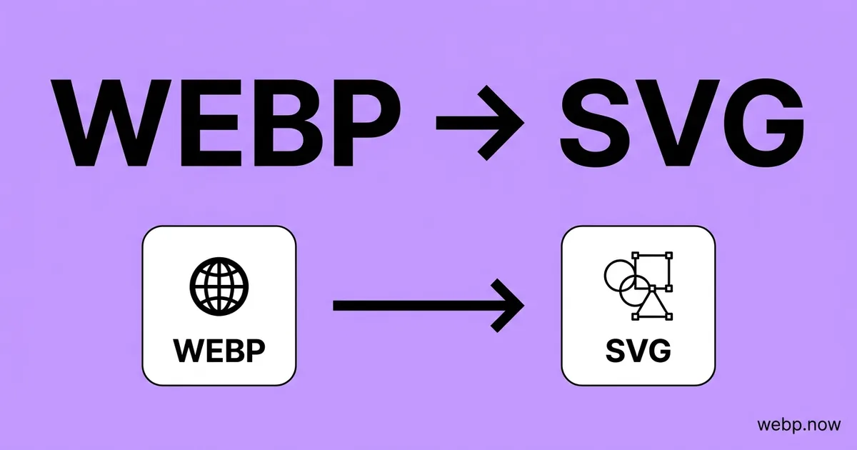 Convert WebP to SVG Online Free