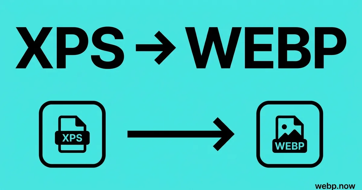 Convert XPS to WebP Online Free